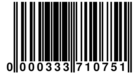 0 000333 710751