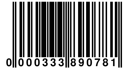 0 000333 890781