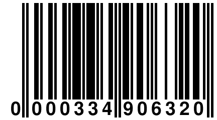 0 000334 906320