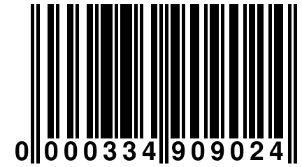 0 000334 909024