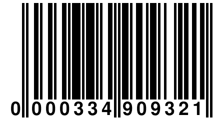 0 000334 909321