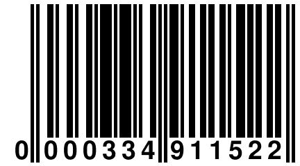 0 000334 911522