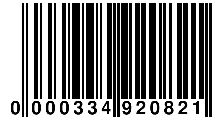 0 000334 920821