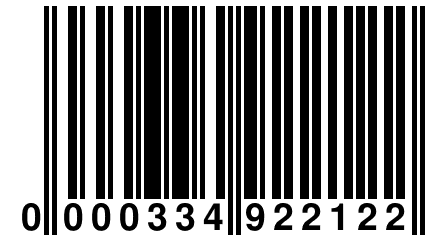 0 000334 922122