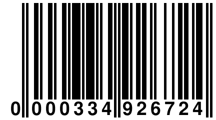 0 000334 926724