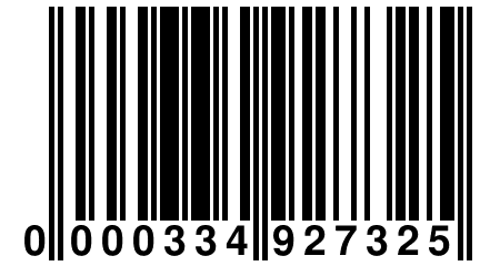 0 000334 927325