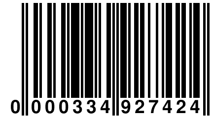 0 000334 927424