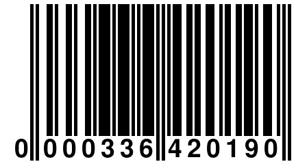 0 000336 420190