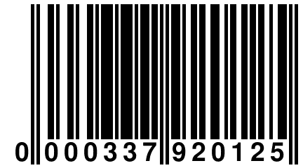 0 000337 920125