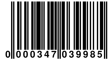 0 000347 039985