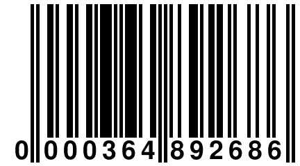 0 000364 892686