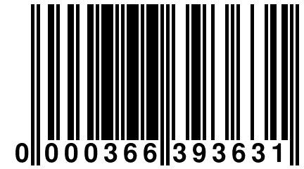 0 000366 393631