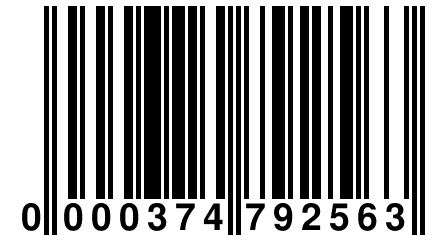 0 000374 792563