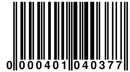 0 000401 040377