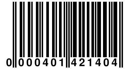 0 000401 421404