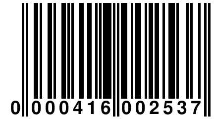 0 000416 002537