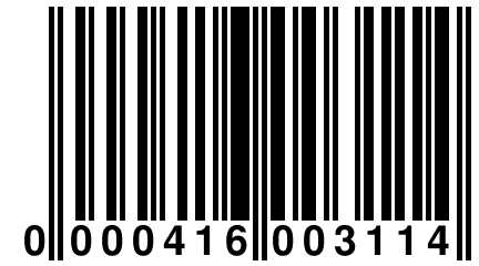 0 000416 003114