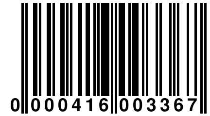 0 000416 003367