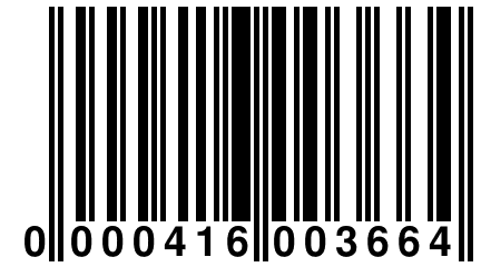 0 000416 003664