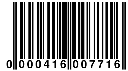 0 000416 007716