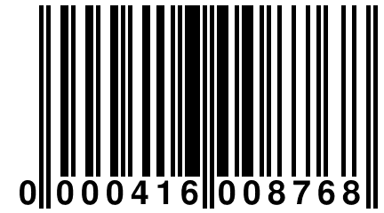 0 000416 008768