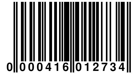 0 000416 012734