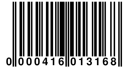 0 000416 013168