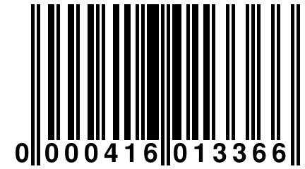 0 000416 013366