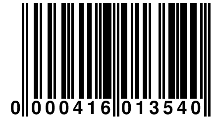 0 000416 013540