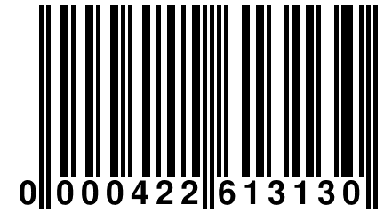 0 000422 613130