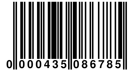 0 000435 086785