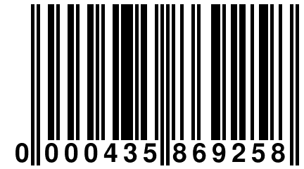 0 000435 869258