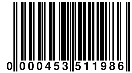 0 000453 511986