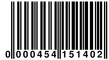 0 000454 151402