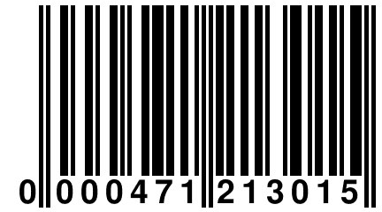 0 000471 213015