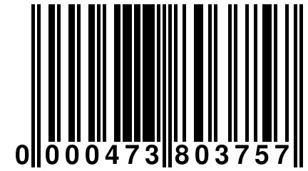 0 000473 803757