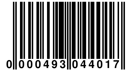 0 000493 044017