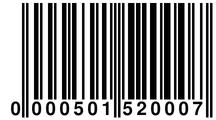 0 000501 520007