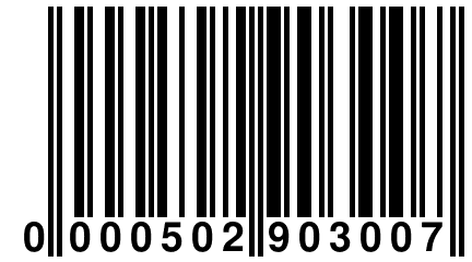 0 000502 903007