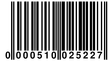 0 000510 025227