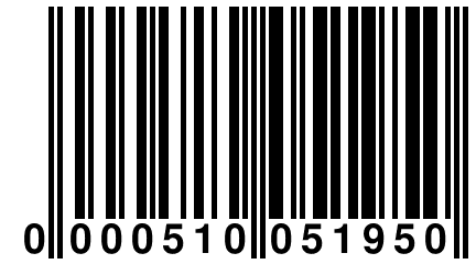 0 000510 051950