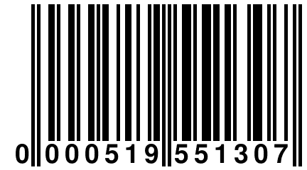 0 000519 551307