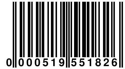 0 000519 551826