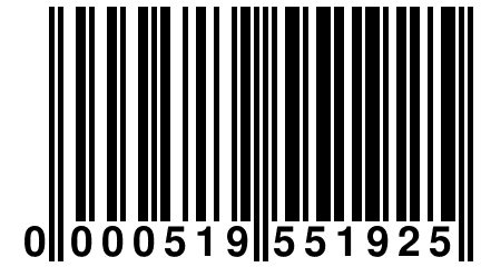 0 000519 551925