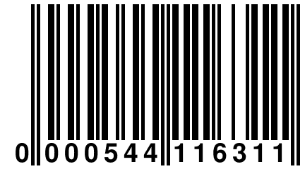 0 000544 116311