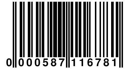 0 000587 116781