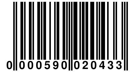 0 000590 020433