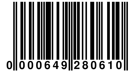 0 000649 280610