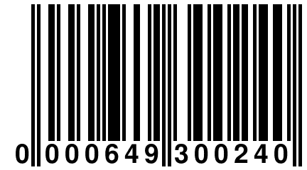 0 000649 300240