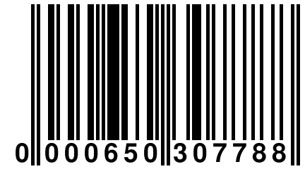 0 000650 307788